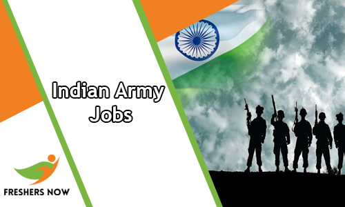 Indian Army Jobs