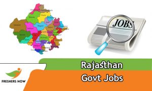 Rajasthan Govt Jobs