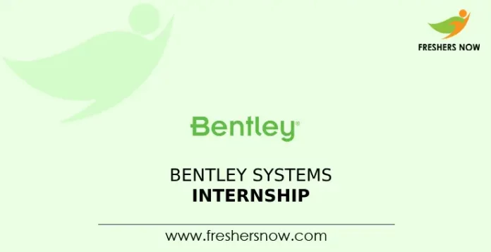 Bentley Systems Internship